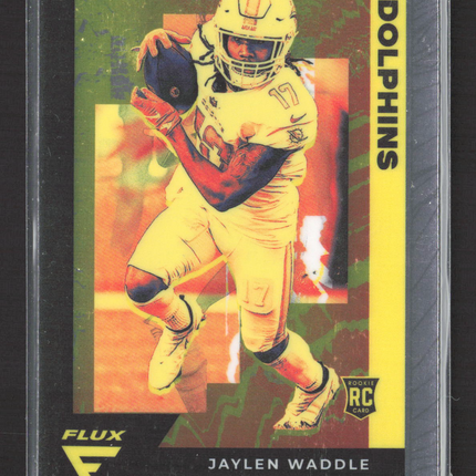 2022 Panini Chronicles Flux Jaylen Waddle #FX-13 RC
