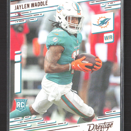 2022 Panini Chronicles Prestige Jaylen Waddle #213 RC