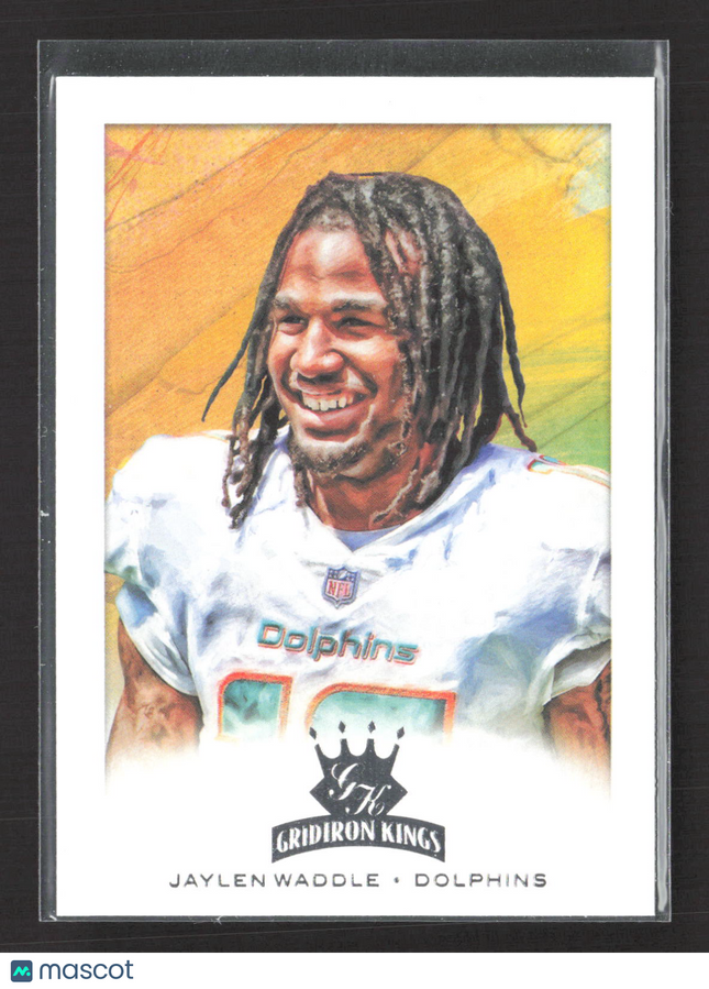 2022 Panini Chronicles Donruss Football Gridiron Kings Jaylen Waddle #GK-26
