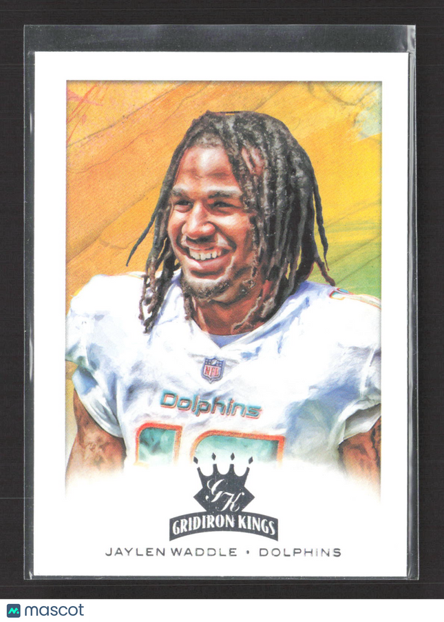 2022 Panini Chronicles Donruss Football Gridiron Kings Jaylen Waddle #GK-26