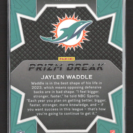 2023 Panini Prizm Prizm Break Jaylen Waddle #PB-7