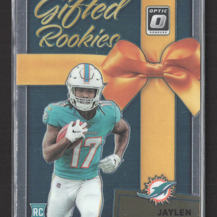2021 Panini Donruss Optic Gifted Rookies Jaylen Waddle #GR-8 RC