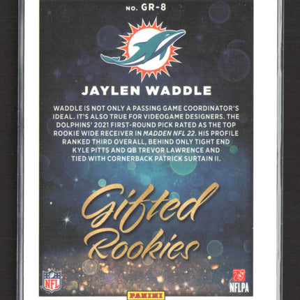 2021 Panini Donruss Optic Gifted Rookies Jaylen Waddle #GR-8 RC
