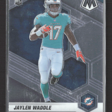 2021 Panini Mosaic Jaylen Waddle #308 RC