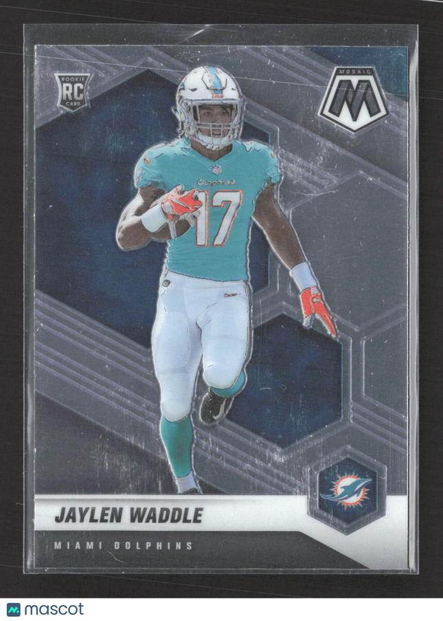 2021 Panini Mosaic Jaylen Waddle #308 RC