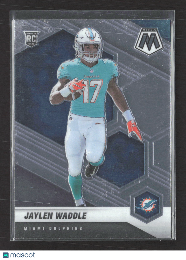 2021 Panini Mosaic Jaylen Waddle #308 RC