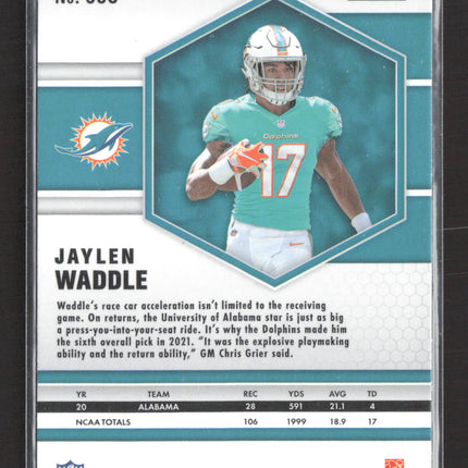 2021 Panini Mosaic Jaylen Waddle #308 RC