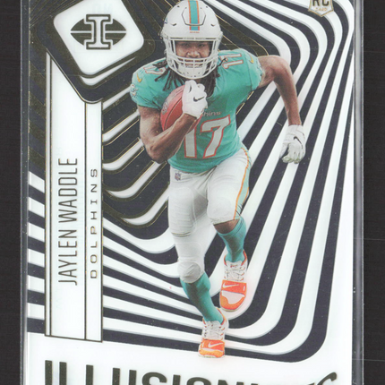 2021 Panini Illusions Illusionists Jaylen Waddle #ILL-20 RC