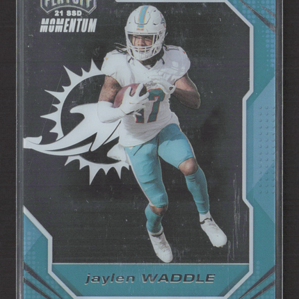 2022 Panini Chronicles Playoff Momentum Jaylen Waddle #PMR-6