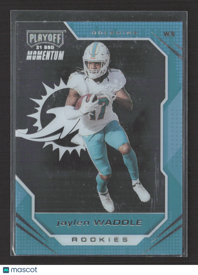 2022 Panini Chronicles Playoff Momentum Jaylen Waddle #PMR-6