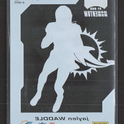 2022 Panini Chronicles Playoff Momentum Jaylen Waddle #PMR-6