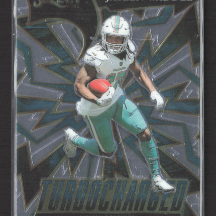 2022 Panini Select Turbocharged Jaylen Waddle #TUR-9