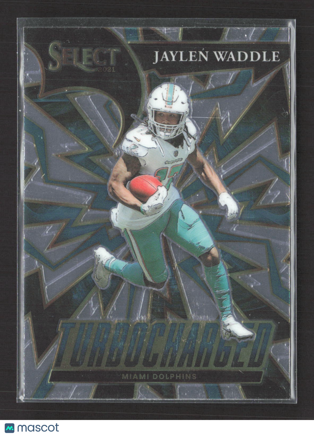 2022 Panini Select Turbocharged Jaylen Waddle #TUR-9