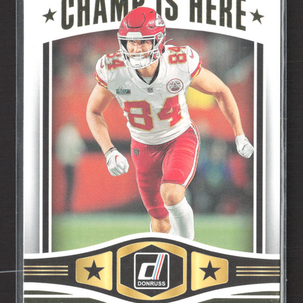 2023 Panini Donruss Champ Is Here Justin Watson #CIH-19