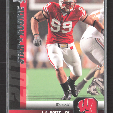 2011 Upper Deck Football Star Rookie J.J. Watt #188