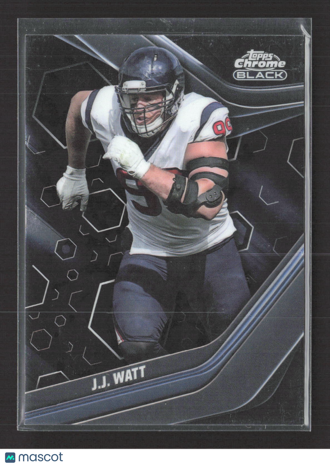 2024 Topps Composite Topps Chrome Black J.J. Watt #121 Base