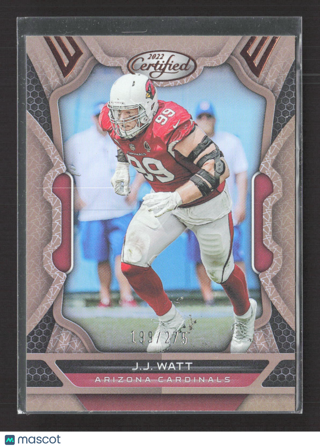 2022 Panini Certified Football J.J. Watt #3 199/275