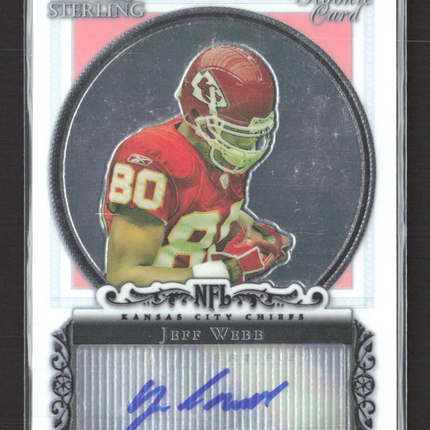 2006 Bowman Sterling Jeff Webb #BS-JWE / Auto