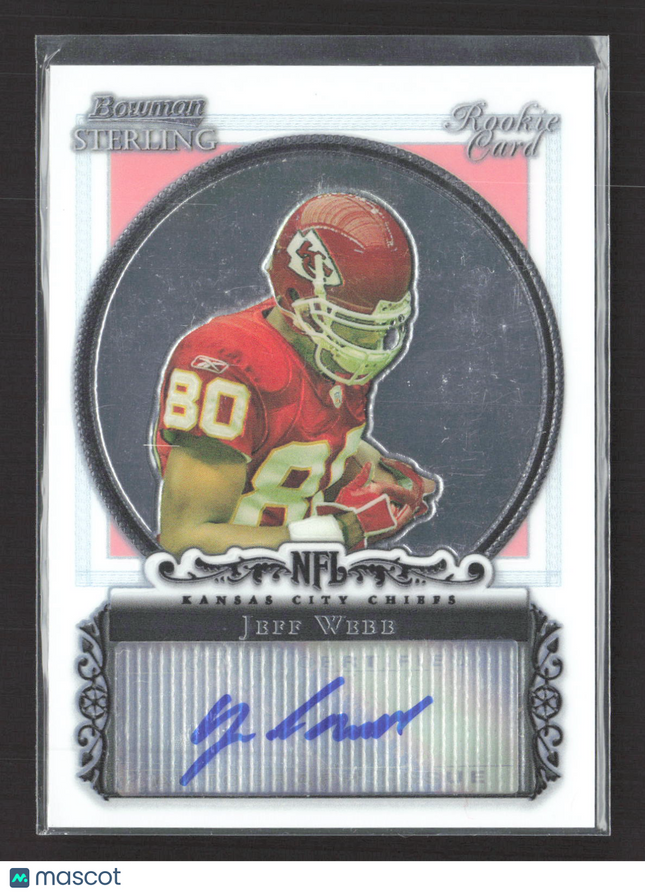 2006 Bowman Sterling Jeff Webb #BS-JWE / Auto