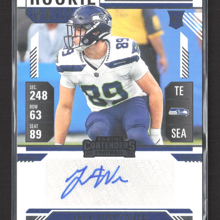 2025 Panini Contenders Football Jack Westover #203 Auto