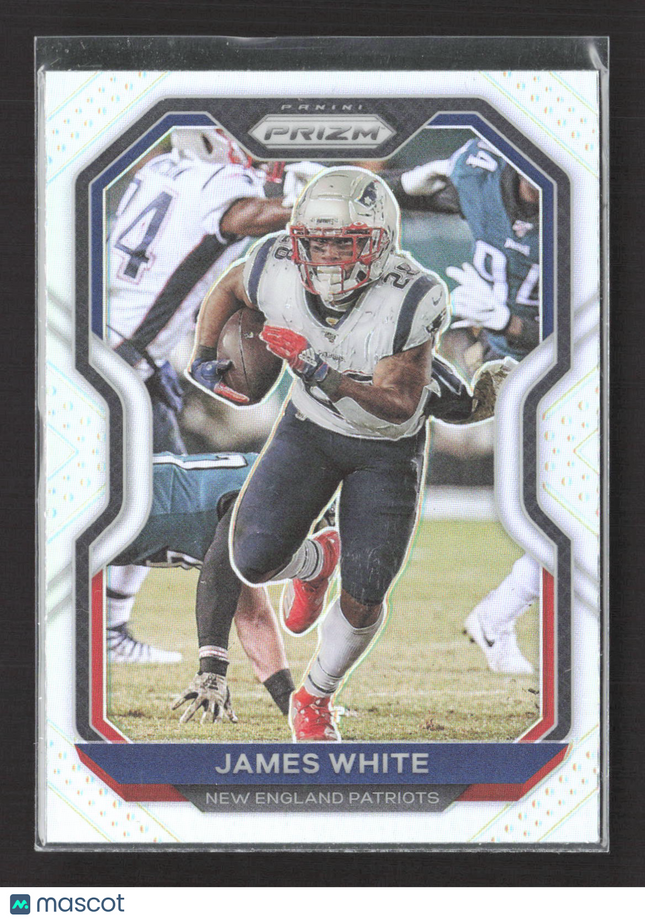 2020 Panini Prizm James White #21 Silver