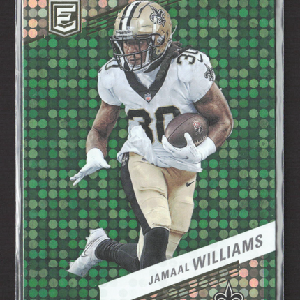 2023 Panini Donruss Elite Football Jamaal Williams #46 Green Disco