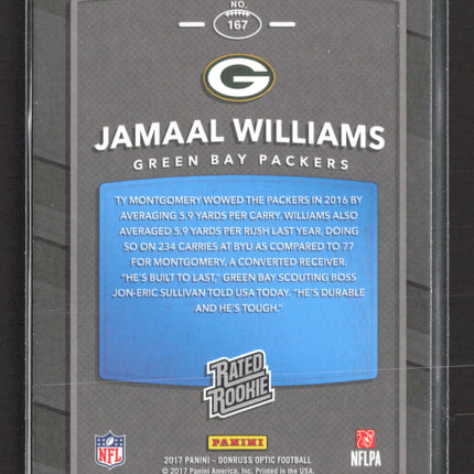 2017 Panini Donruss Optic Jamaal Williams #167