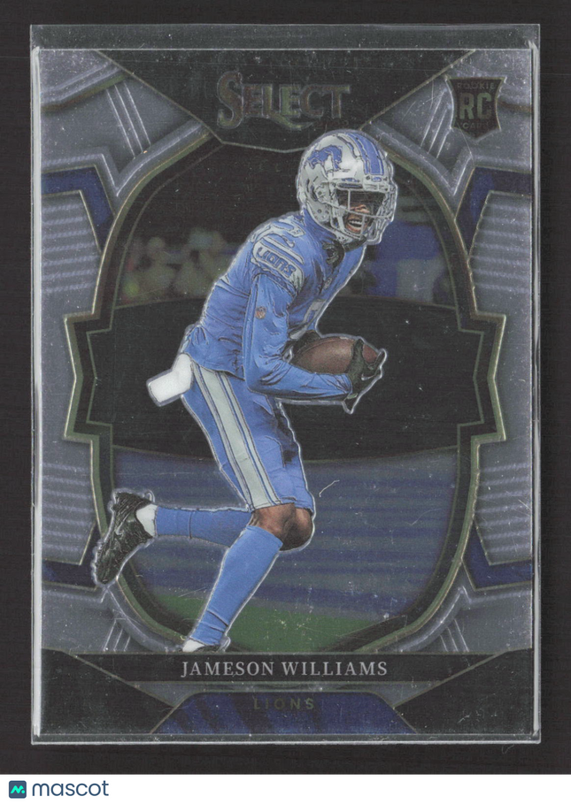 2023 Panini Select Concourse Jameson Williams #57 RC
