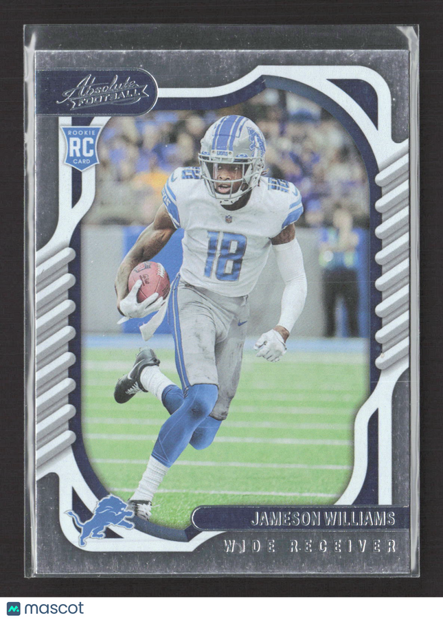 2022 Panini Absolute Football Jameson Williams #108 RC