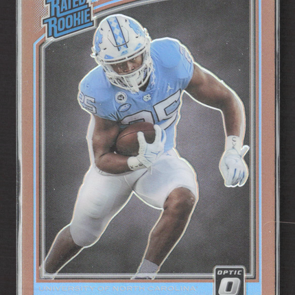 2021 Panini Chronicles Donruss Optic Draft Picks Javonte Williams #217 Bronze