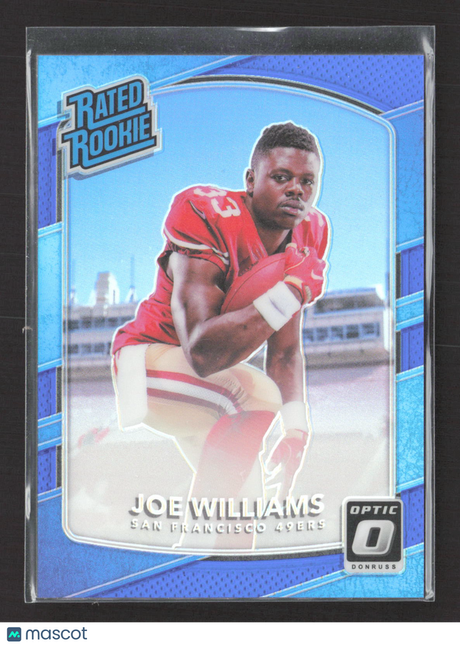2017 Panini Donruss Optic Prizm Joe Williams #158 Blue 066/149