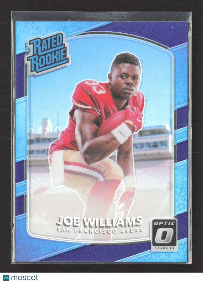 2017 Panini Donruss Optic Joe Williams #158 Purple Prizm 38/50