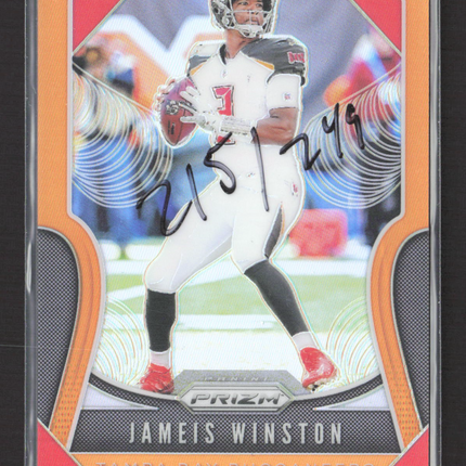 2019 Panini Prizm Jameis Winston #194 Orange 215/249