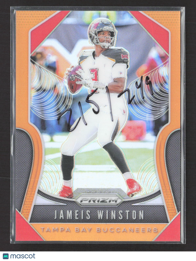 2019 Panini Prizm Jameis Winston #194 Orange 215/249