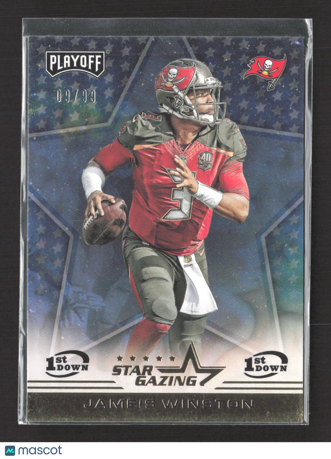 2016 Panini Playoff Star Gazing Jameis Winston #SG-JW 1st Down 09/99