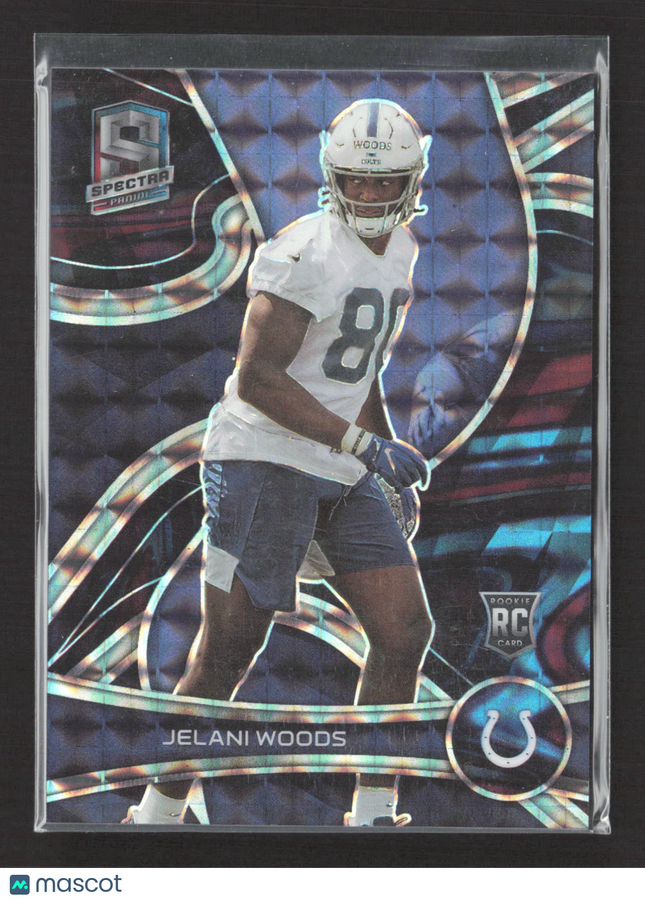 2022 Panini Spectra Jelani Woods #187 Celestial RC 13/60