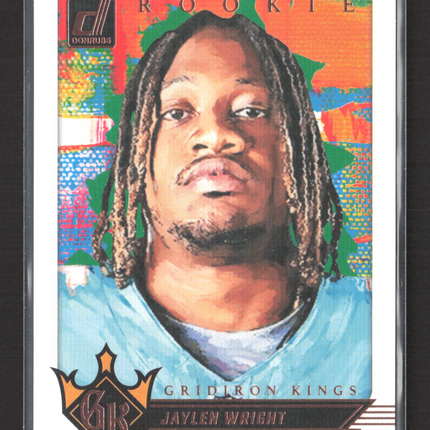2024 Panini Donruss Gridiron Kings Jaylen Wright #20