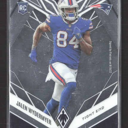 2022 Panini Phoenix Jalen Wydermyer #163 RC