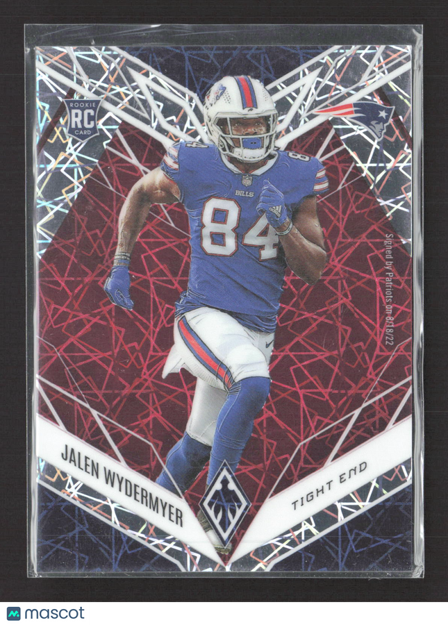 2022 Panini Phoenix Jalen Wydermyer #163 RC Red