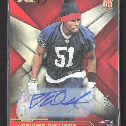 2019 Panini XR Joejuan Williams #199 RC 45/49 Auto