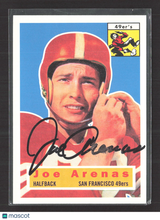 1994 Topps Football Archives The Ultimate 1956 Series Joe Arenas #38 Auto