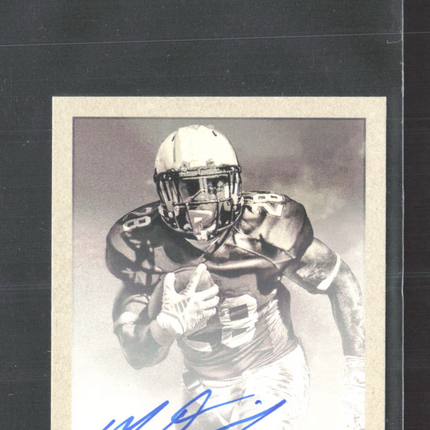 2015 Bowman Football Mike Davis #BMA-MDA Auto