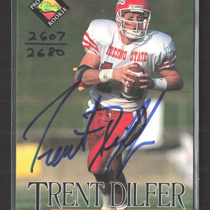 1994 Classic Pro Line Live Trent Dilfer Auto