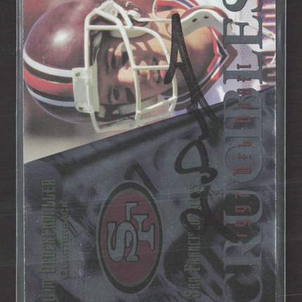 1997 Collector's Edge Extreme Jim Druckenmiller #21 Auto
