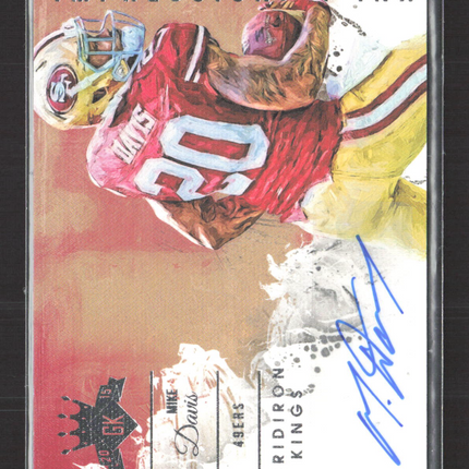 2015 Panini Gridiron Kings Impressionist Ink Mike Davis #II-MD 171/249 Auto