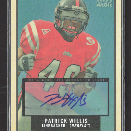 2009 Topps Magic Patrick Willis #166 Auto