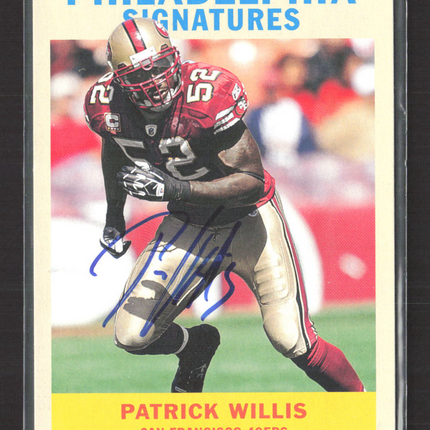 2009 Upper Deck Philadelphia Signatures Patrick Willis #PS-PW Auto