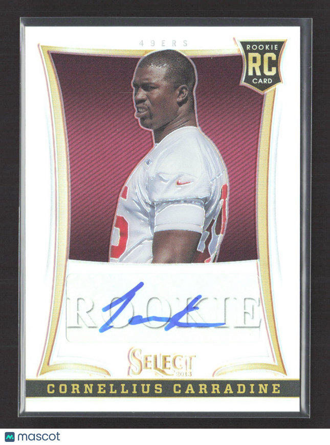 2013 Panini Select Cornellius Carradine #170 RC Auto