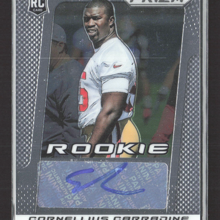 2013 Panini Prizm Cornellius Carradine #218 RC Auto