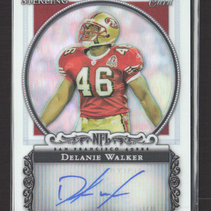 2006 Bowman Sterling Delanie Walker #BS-DWA Refractor Auto /199